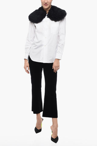 Long Sleeved Shirt With Statement Collar