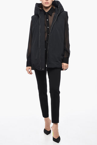 Piumino Smanicato Oversized