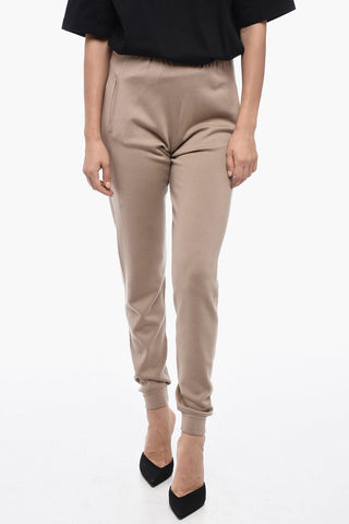 Wool Sweatpants with Cuffs