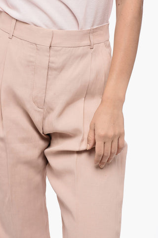 Baloon-Fit-Hosen aus Leinenmischung