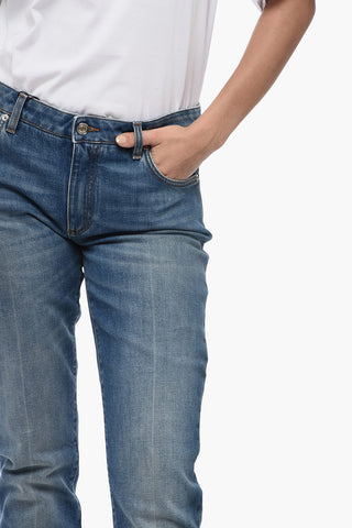 Delavè Cotton Bootcut Denims 21cm
