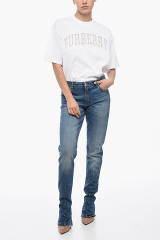 Delavè Cotton Bootcut Denims 21cm