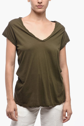 Light Cotton Wrinkled Effect T-Shirt 