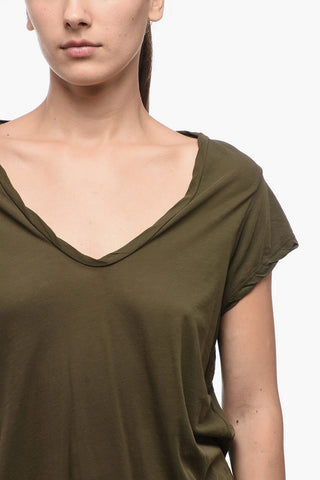 Light Cotton Wrinkled Effect T-Shirt 