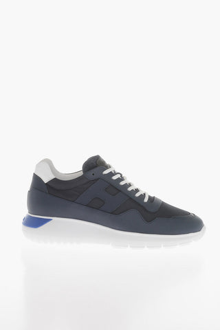 Sneakers INTERACTIVE3 in Tessuto Tecnico con Inserti in Nabuk