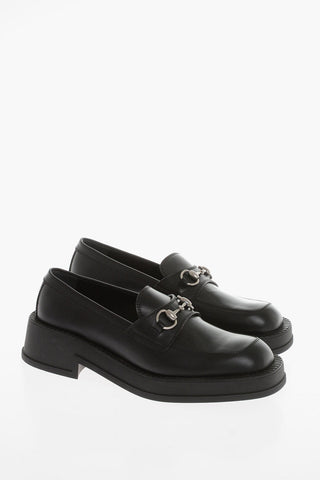 Chunky Loafers with Horsebite Logo