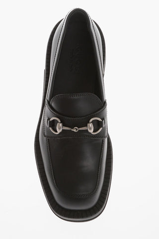 Chunky Loafers with Horsebite Logo