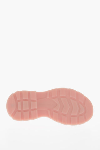 Leather Low-Top Sneakers With Chunky Soles