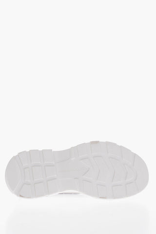 Striped Low-Top Sneakers With Chunky Sole