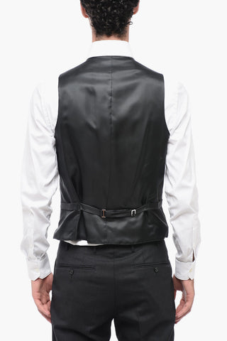 Virgin Wool LEADER Suit with Flap Pockets