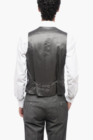 Virgin Wool Three-Piece Suit CERIMONIA ACADEMY