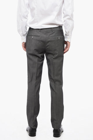 Virgin Wool Three-Piece Suit CERIMONIA ACADEMY