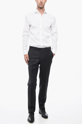 CC COLLECTION Hose REFINED aus Schurwolle