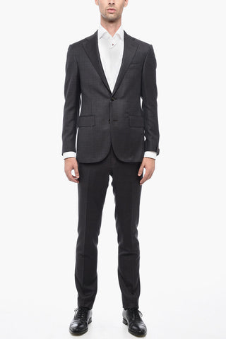SUPER 130'S Virgin Wool ACADEMY Suit with Notch Lapel