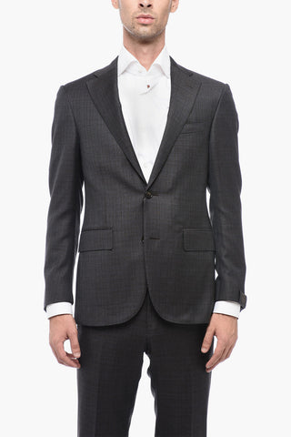 SUPER 130'S Virgin Wool ACADEMY Suit with Notch Lapel