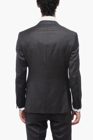 SUPER 130'S Virgin Wool ACADEMY Suit with Notch Lapel