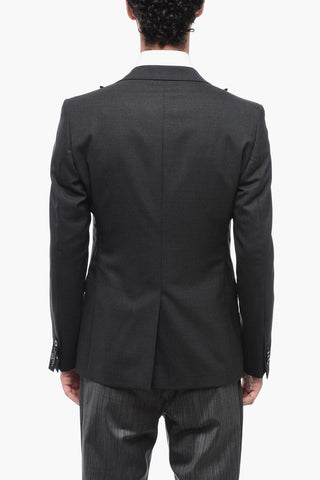 CC COLLECTION 3-Piece CERIM.RESET Suit with Pinstriped Pants