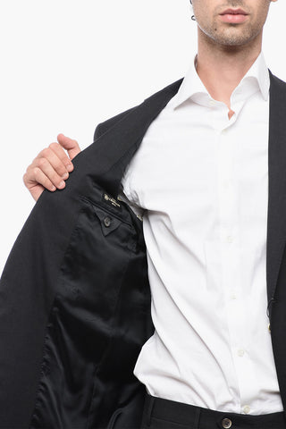 Extrafine Wool LEADER Suit with Flap Pockets