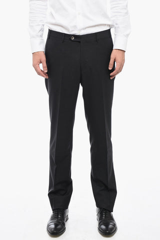 Extrafine Wool LEADER Suit with Flap Pockets