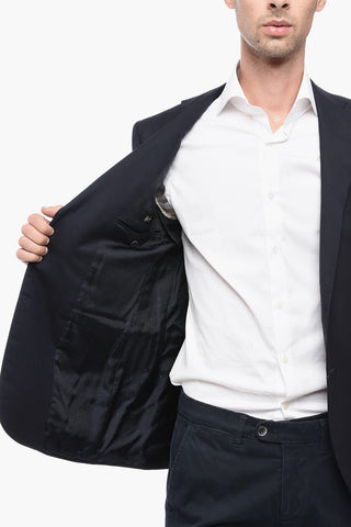 Single-Breasted Blazer LEADER Lined With Flap Pockets
