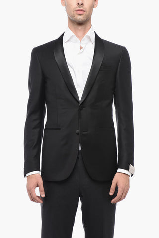 Blazer CERIMONIA ACADEMY in Lana con Revers Sciallato