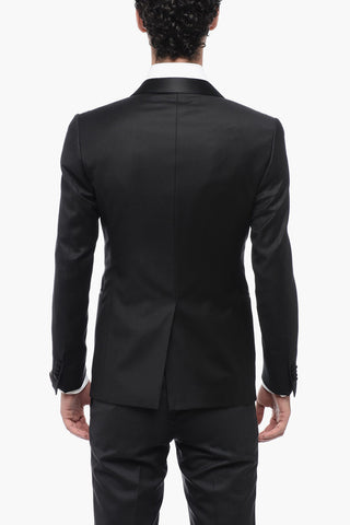 Blazer CERIMONIA ACADEMY in Lana con Revers Sciallato