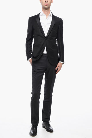 Blazer CERIMONIA ACADEMY in Lana con Revers Sciallato