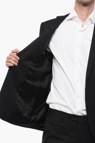 순모 수트 LEADER 플랩 포켓