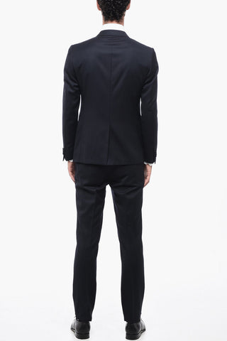 Peak Lapel CERIMONIA ACADEMY Virgin Wool Suit