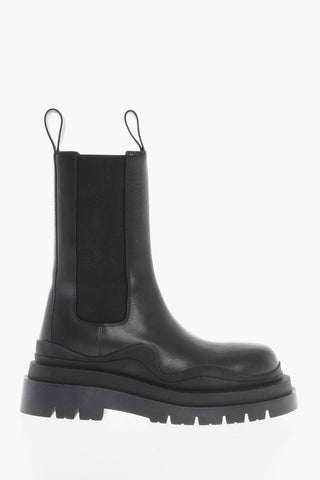 Carrion Sole Leather Chelsea Booties