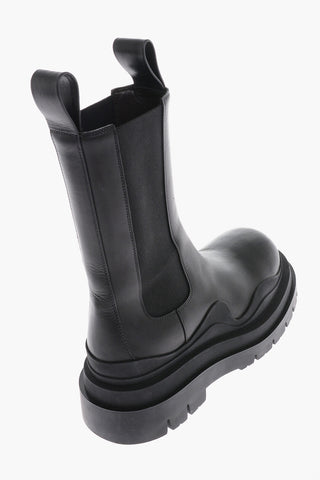 Carrion Sole Leather Chelsea Booties