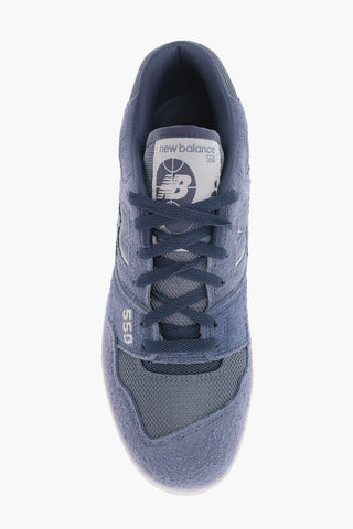 Suede and Nylon 550 Low-Top Sneakers