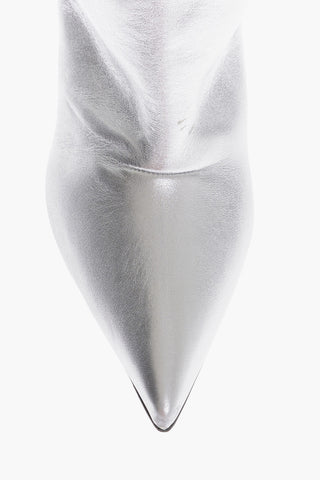 Laminated Leather CLEA Boot with Wedge 10,5cm