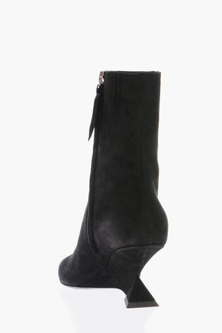 Stivali CHEOPE In Pelle Scamosciata Con Tacco Statement 7 cm