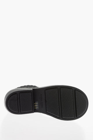 Stivaletti Pull-On FIREMAN in Gomma Effetto Intrecciato