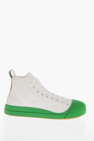 Hohe Sneakers VULCAN aus Canvas mit Gummispitze