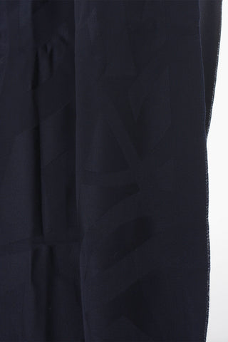 Foulard in Jaquard con Logo Tone Sur Tone