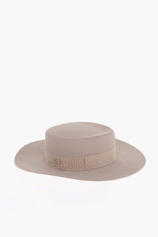 Cappello Fedora in Feltro di Pelliccia