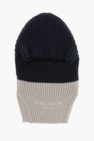 Ribbed Virgin Wool Balaclava