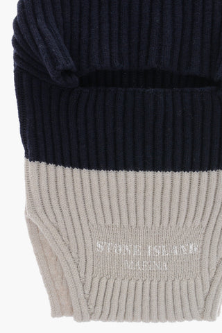 Ribbed Virgin Wool Balaclava