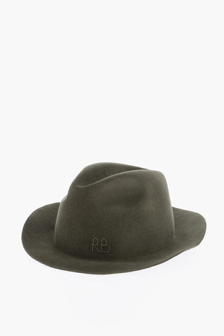 Felt Cowboy Hat with Embroidery