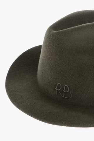 Felt Cowboy Hat with Embroidery