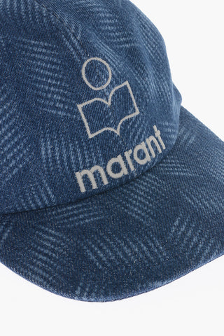 Denim TYRON Cap with Embroidery