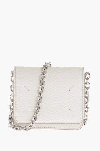MM11 Woven Leather FOUR STITCHIES Purse with Removable Strap