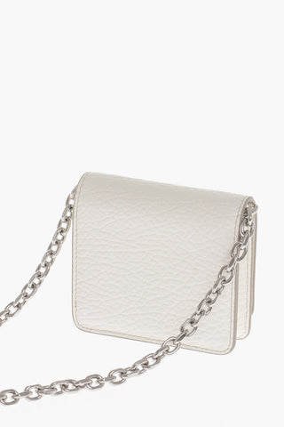 MM11 Woven Leather FOUR STITCHIES Purse with Removable Strap