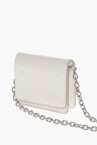 MM11 Woven Leather FOUR STITCHIES Purse with Removable Strap