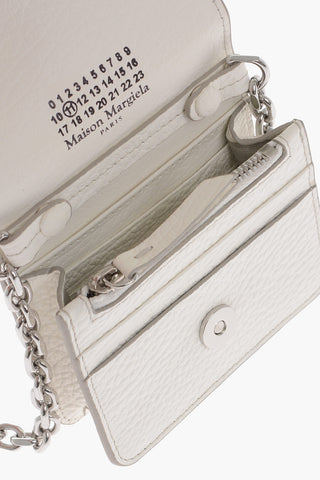 MM11 Woven Leather FOUR STITCHIES Purse with Removable Strap