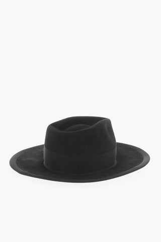 Solid Color Fur Felt Western Hat