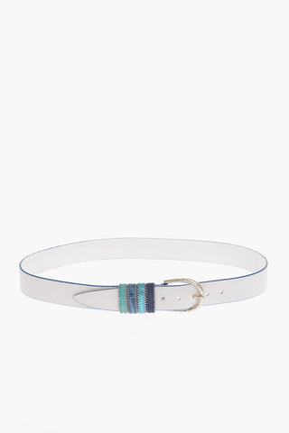 Leather Belt with Studs 35mm