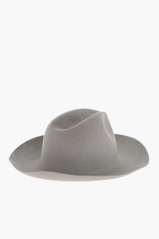 Cappello Cowboy in Feltro con Ricamo